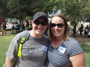 Jason and Stacy Newsome, Leaders of the Faithful Feet 2014 Event